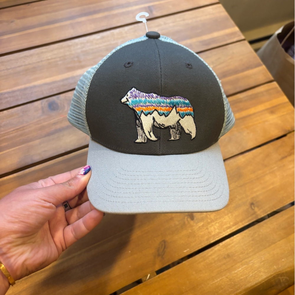 Patagonia Bear Unisex One Size Baseball Cap/Hat